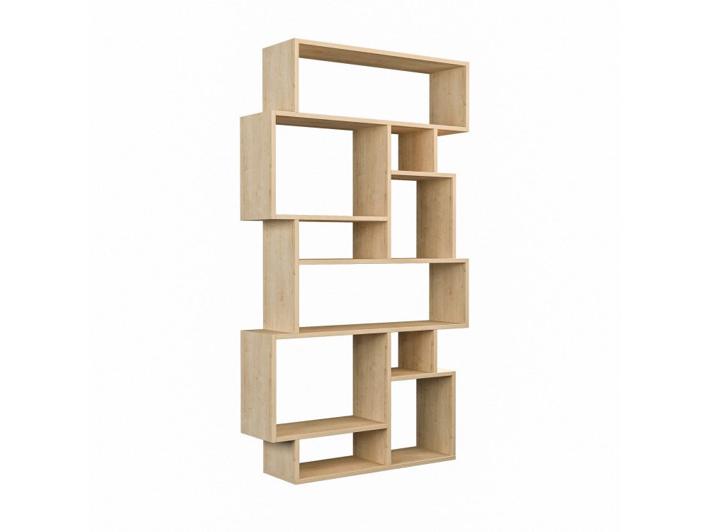 Librería de madera "Karmato" - 96 x 25 x 168 cm - roble Sonoma