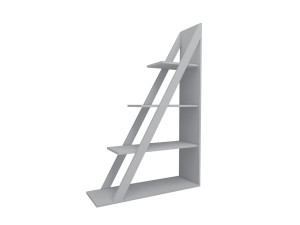 Librería de madera "Arven" - 100 x 29 x 150 cm - Blanco