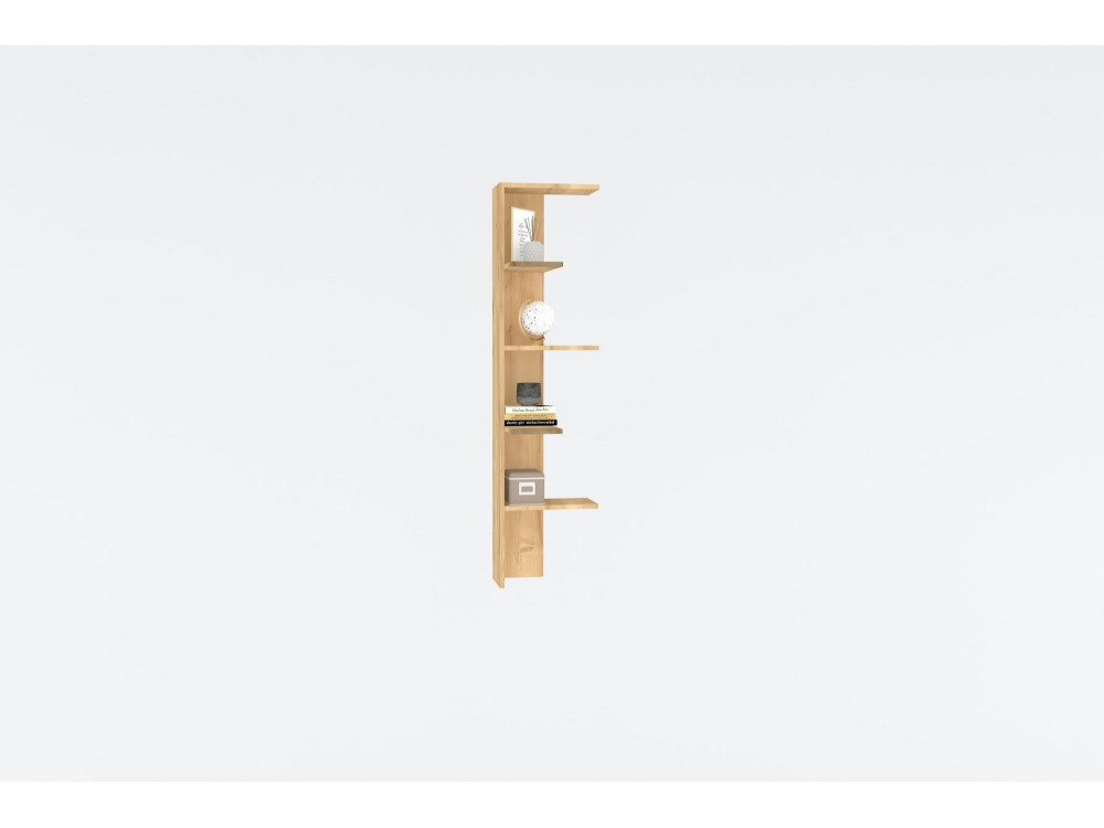 Estantería de madera «Bled» - 40 x 21 x 160 cm - Beige