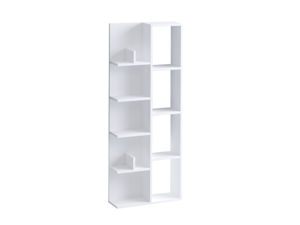 Librería de madera "Viva" - 60 x 18 x 150 cm - Blanco