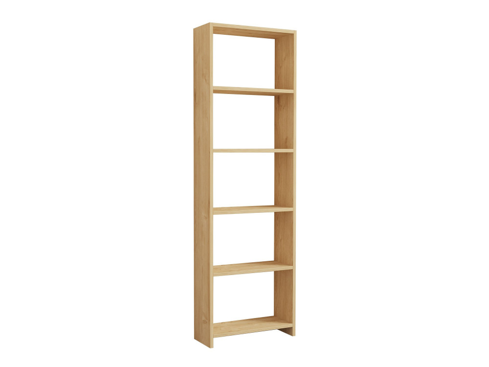 Nueva" estantería de madera - 50 x 19 x 160 cm - Roble