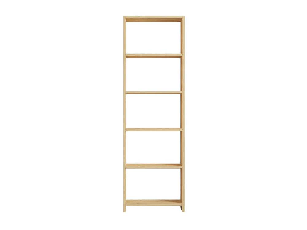 Nueva" estantería de madera - 50 x 19 x 160 cm - Roble