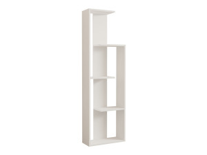 Librería de madera "Wand" - 50 x 19 x 160 cm - Blanco