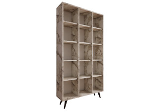 Librería de madera "Zipa" 100 x 25 x 184 cm - Roble