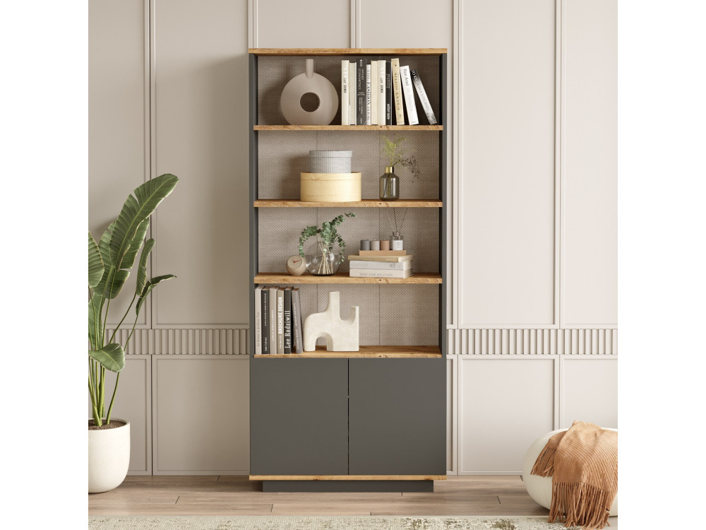 Librería de madera "Forlan" 75 x 26,8 x 168,3 cm - Pino Atlántico