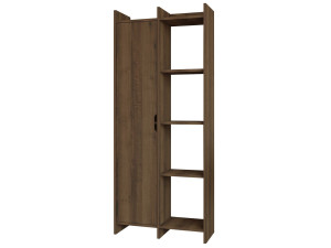 Librería de madera "Oferta" 70 x 30 x 180 cm - Nogal antiguo