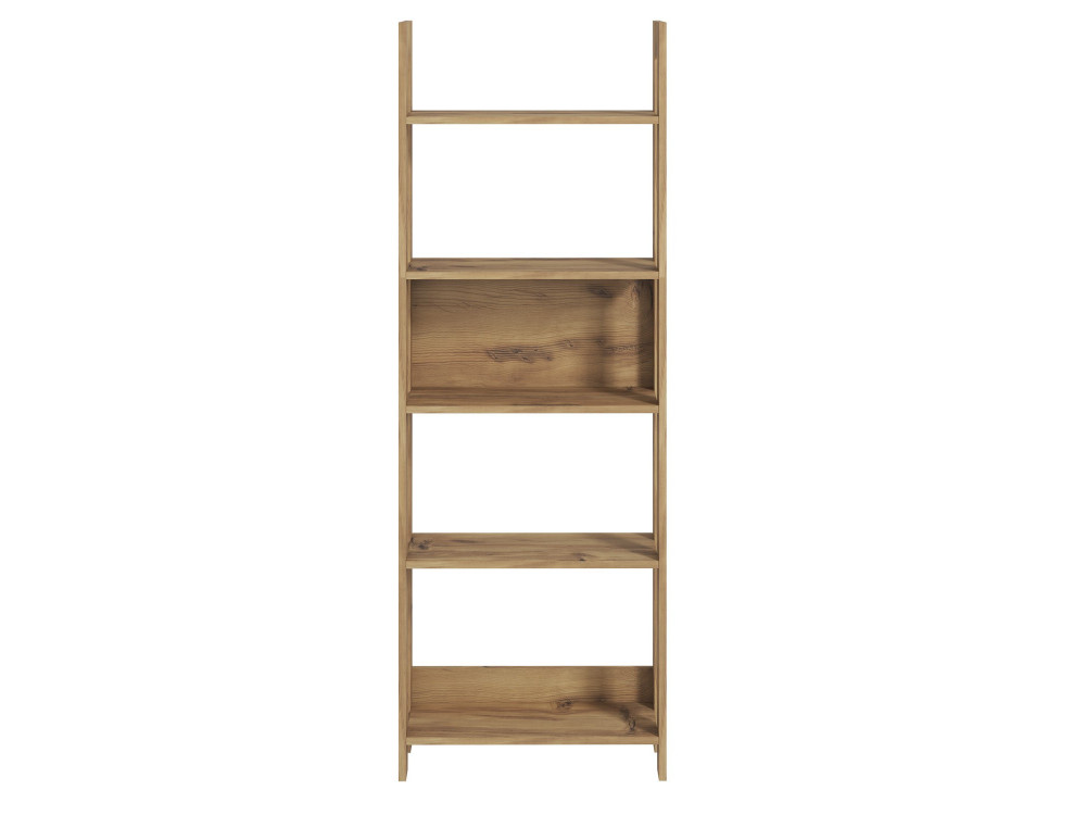 Librería de madera "Country" - 64 x 30 x 180 cm - Marrón