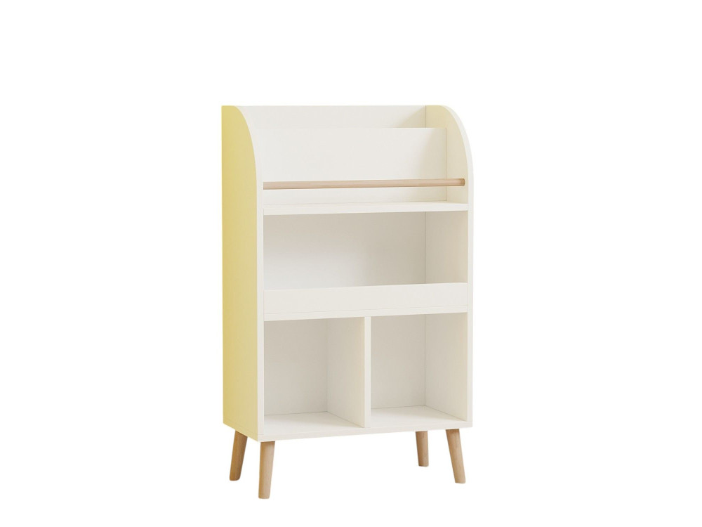 Librería de madera "Minola" - 60 x 30 x 102 cm - Blanco