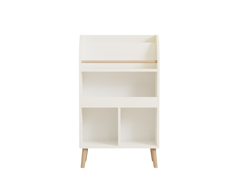 Librería de madera "Minola" - 60 x 30 x 102 cm - Blanco