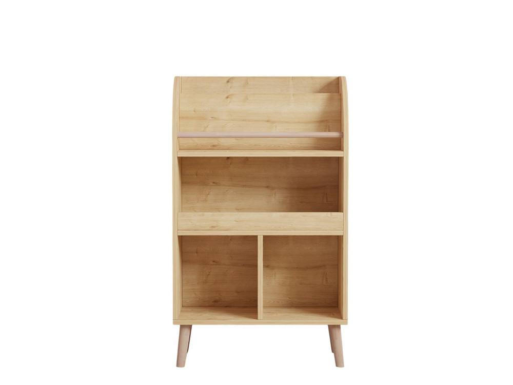Librería de madera "Minola" - 60 x 30 x 102 cm - Beige
