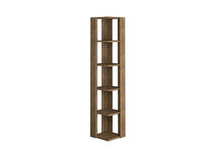 Librería de madera "Nati" - 32 x 32 x 161 cm - Marrón