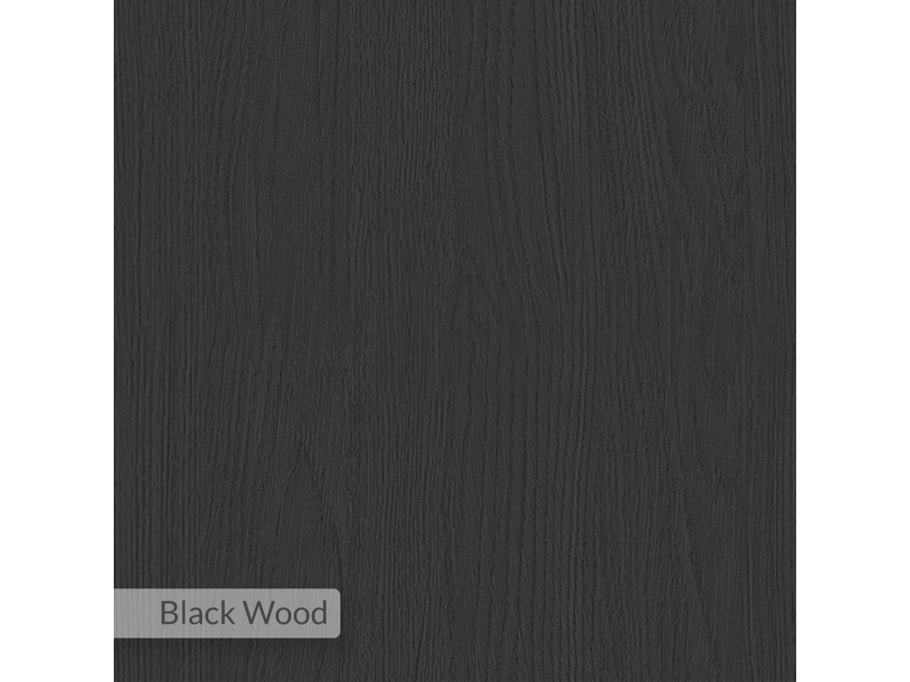 Librería de madera "Nati" - 32 x 32 x 161 cm - Negro