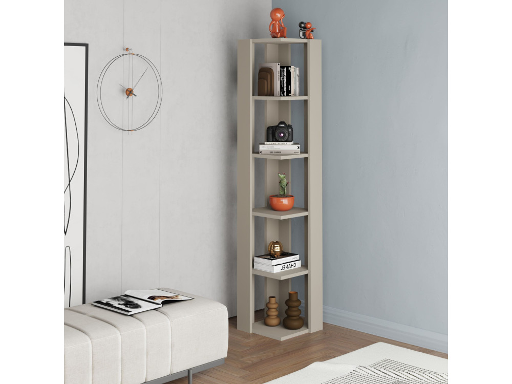 Librería de madera "Nati" - 32 x 32 x 161 cm - Arenisca