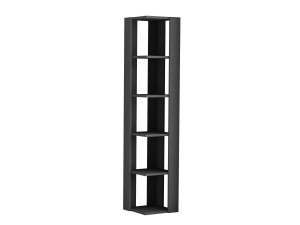 Librería de madera "Nati" - 32 x 32 x 161 cm - Gris antracita