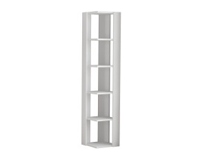 Librería de madera "Nati" - 32 x 32 x 161 cm - Blanco