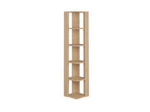 Librería de madera "Nati" - 32 x 32 x 161 cm - Beige