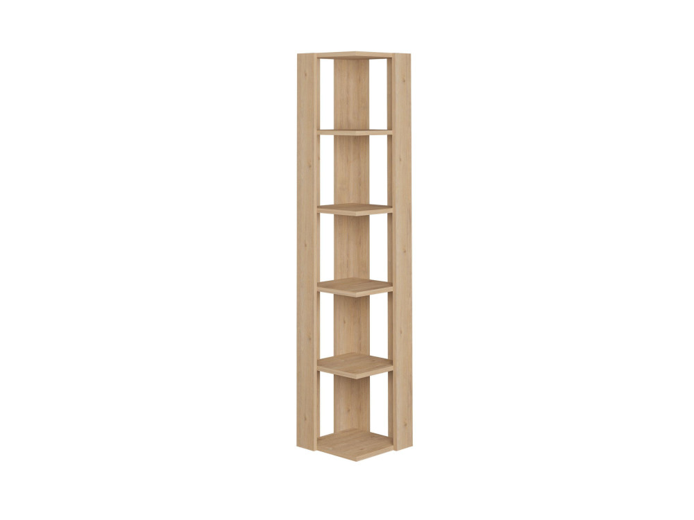 Librería de madera "Nati" - 32 x 32 x 161 cm - Beige