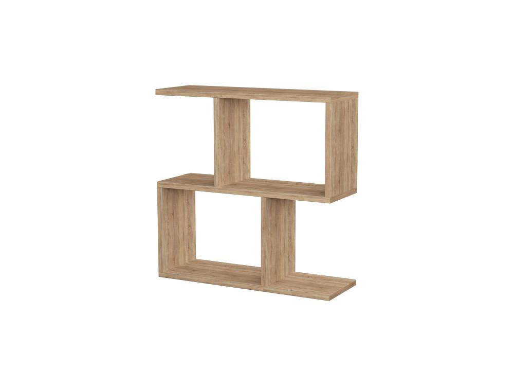 Mesa auxiliar de madera "Mania" - 60 x 20 x 60 cm - Roble