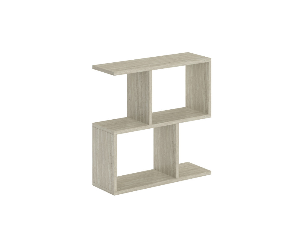 Mesa baja de madera "Homemania" - 60 x 60 x 20 cm - Beige
