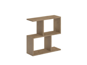 Mesa baja de madera "Homemania" 60 x 20 x 60 cm - Natural