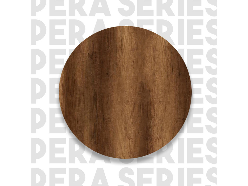 Estantería de pared de madera "PR1" - 43 x 9 x 60 cm - Nogal