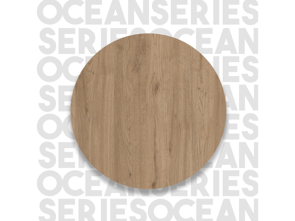 Estantería de pared de madera "Calvin" - 90 x 22 x 81 cm - Marrón