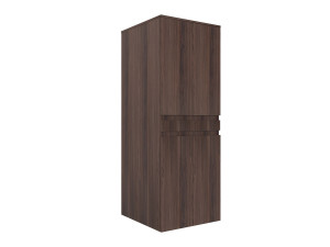 Mueble para lavadora «Neve 70» - 70 x 73 x 193 cm - Nogal oscuro