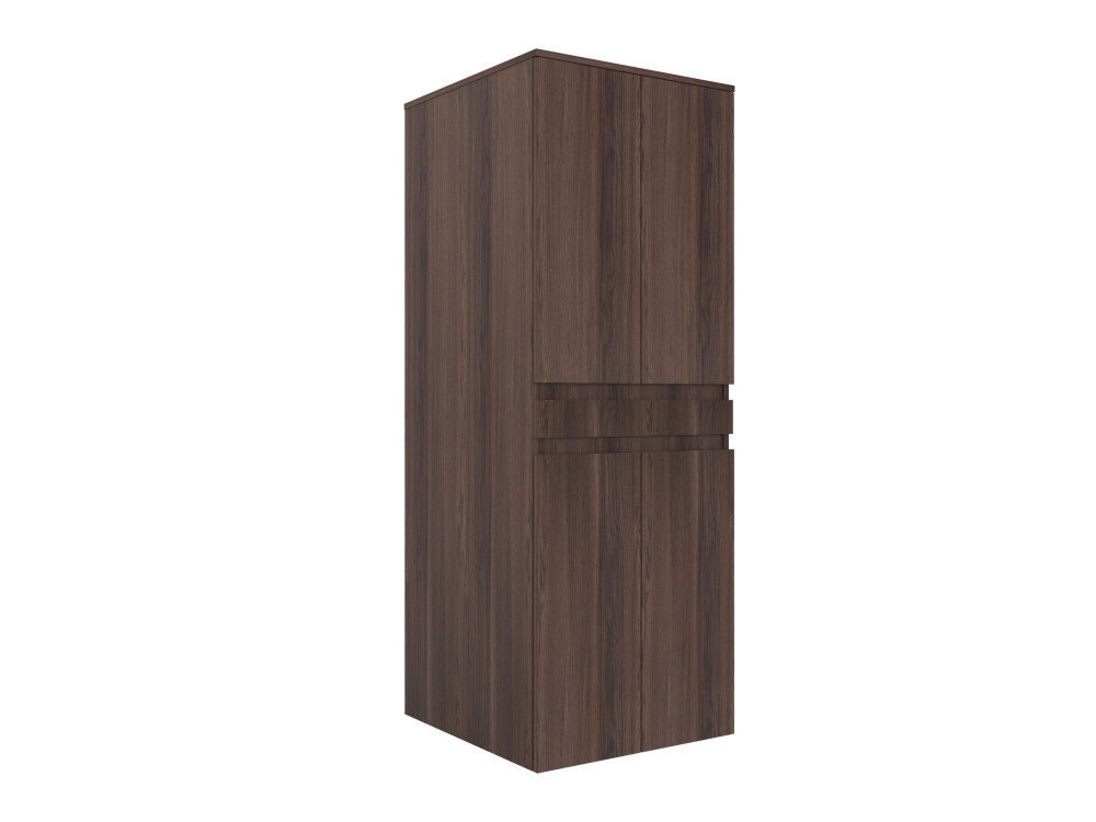 Mueble para lavadora «Neve 70» - 70 x 73 x 193 cm - Nogal oscuro