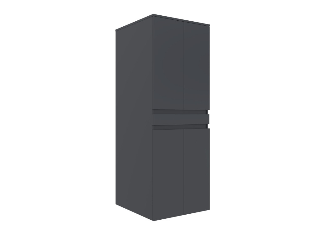 Mueble para lavadora «Neve 70» - 70 x 73 x 193 cm - Antracita mate
