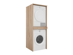 Mueble para lavadora «Linfa 70» - 70 x 73 x 193 cm - Roble