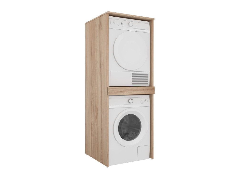 Mueble para lavadora «Linfa 70» - 70 x 73 x 193 cm - Roble