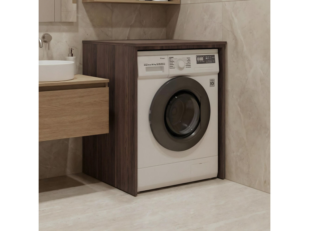 Mueble para lavadora «Bosco 70» -  cm - Nogal oscuro