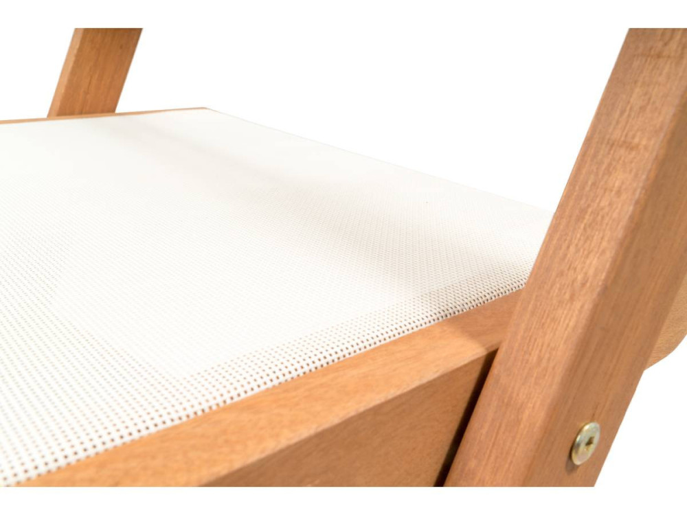 Comedor de jardín "Séoul" - 1 mesa + 8 sillas - Maple - Beige
