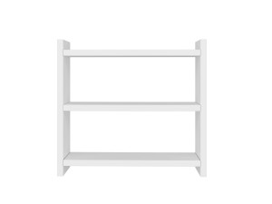 Estante de cocina de madera "Cosmic" - 44 x 10 x 40 cm - Blanco