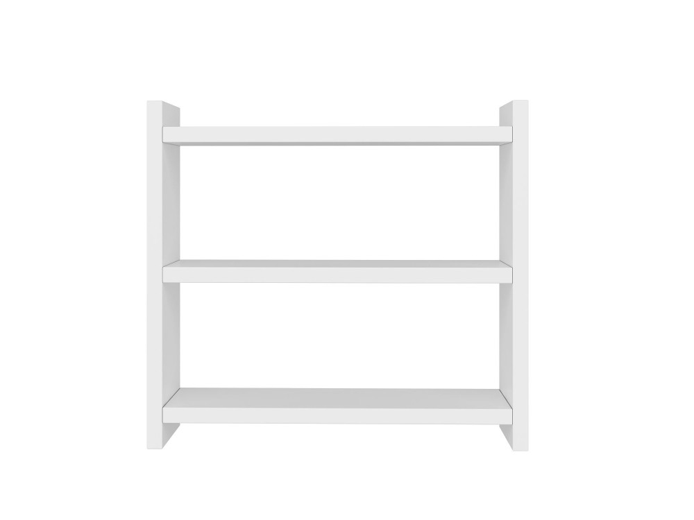 Estante de cocina de madera "Cosmic" - 44 x 10 x 40 cm - Blanco