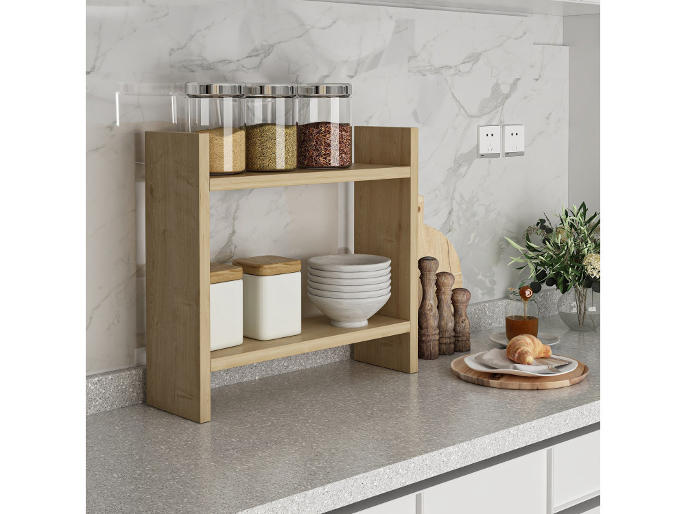 Estante de cocina de madera "Denver" - 34 x 10 x 30 cm - Saphir