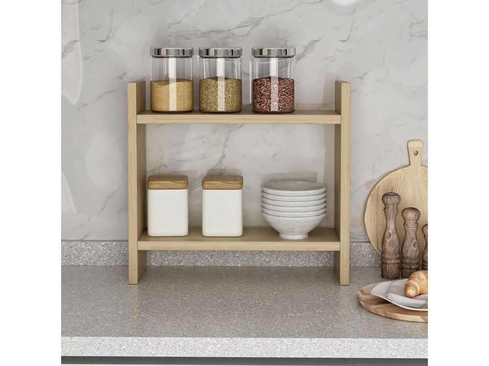 Estante de cocina de madera "Denver" - 34 x 10 x 30 cm - Saphir