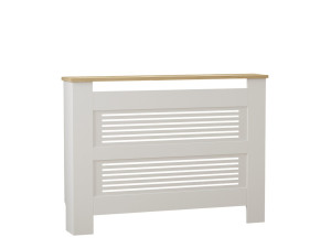 Armario radiador de madera "Termora" 112 x 19 x 82 cm - Roble zafiro