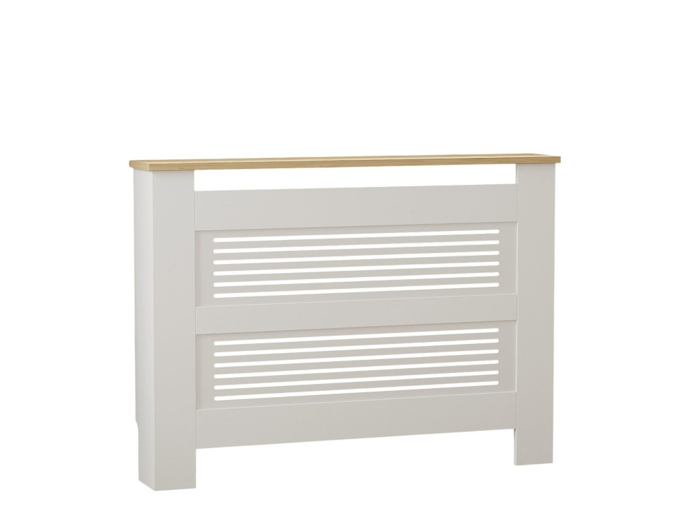 Armario radiador de madera "Termora" 112 x 19 x 82 cm - Roble zafiro