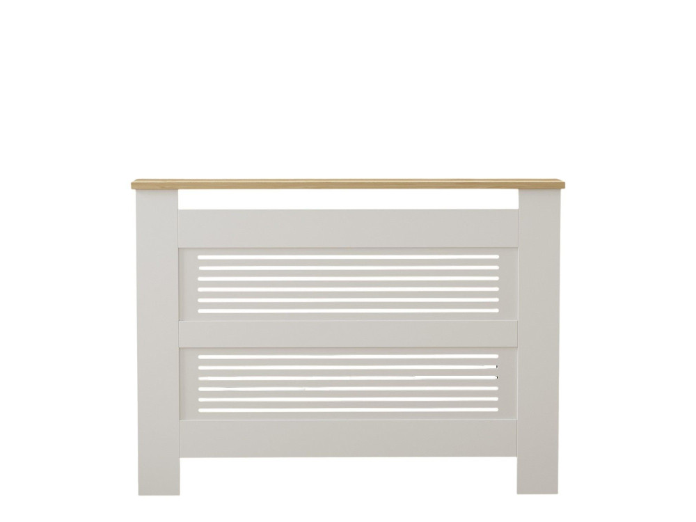 Armario radiador de madera "Termora" 112 x 19 x 82 cm - Roble zafiro