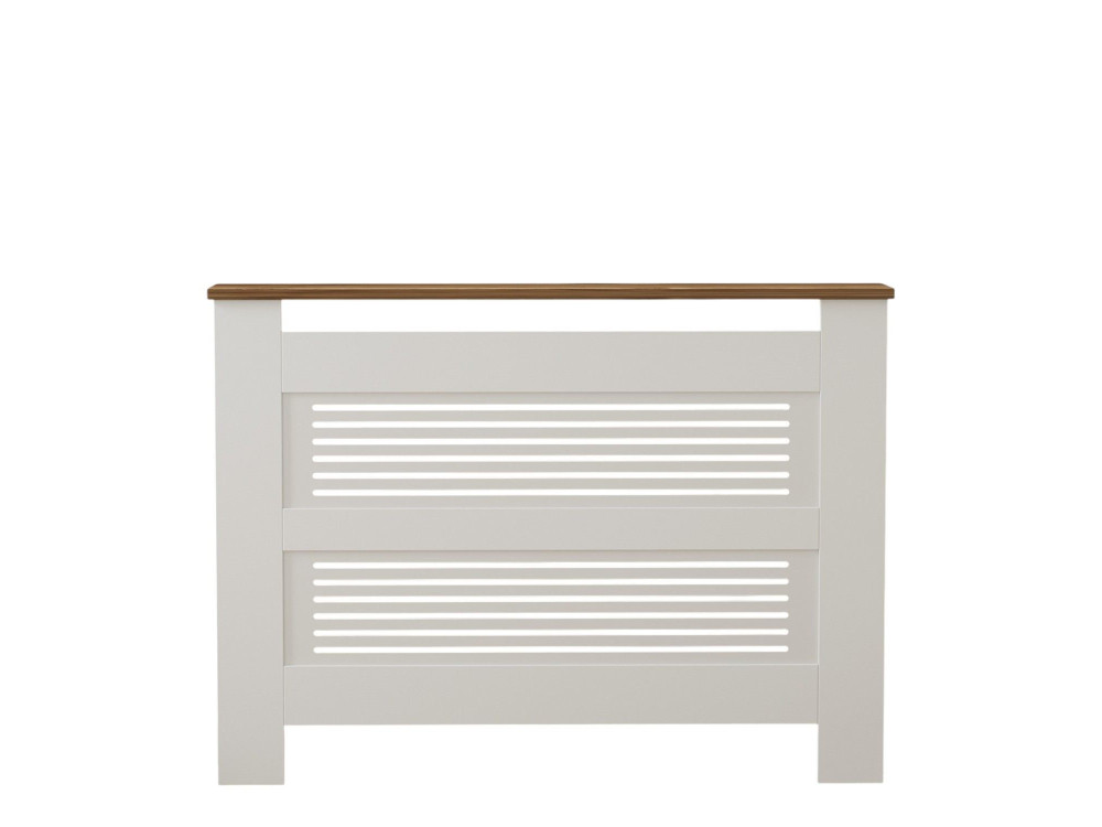 Armario radiador de madera "Termora" 112 x 19 x 82 cm - Nogal