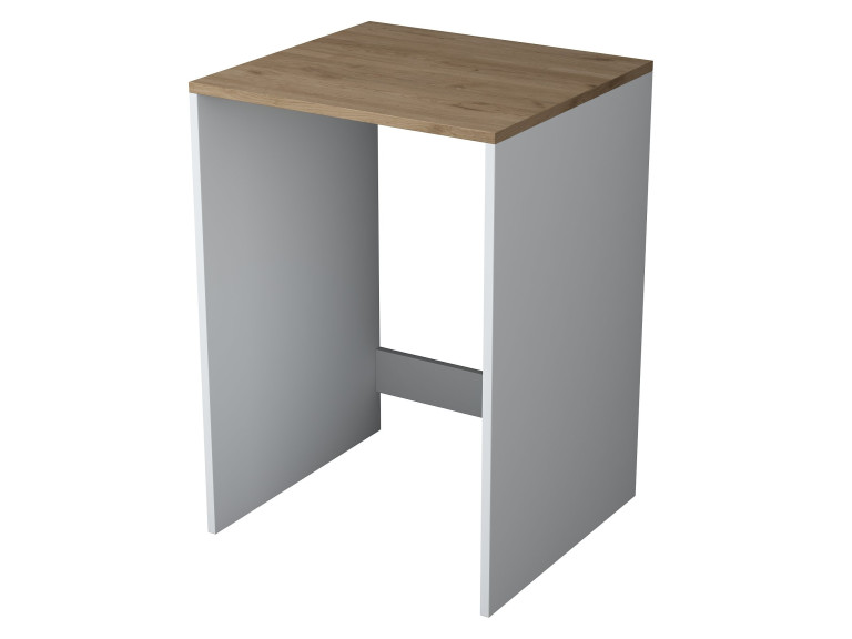 Armario de madera para lavadora "Dido" - 65 x 60 x 91 cm - Blanco