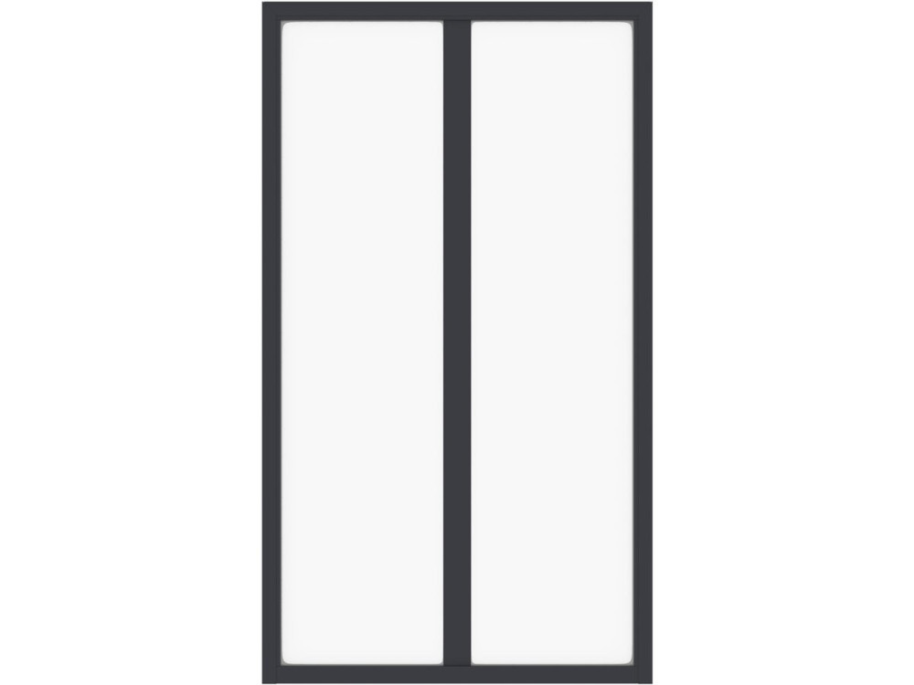Cubierta de aluminio para taller «Panorama» - 60 x 105 cm - Negro