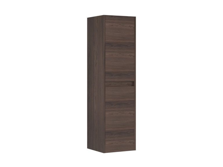 Mueble de baño «Side 40» - 40 x 27 x 138 cm - Nogal oscuro