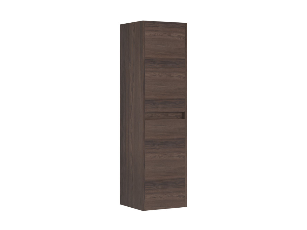 Mueble de baño «Side 40» - 40 x 27 x 138 cm - Nogal oscuro