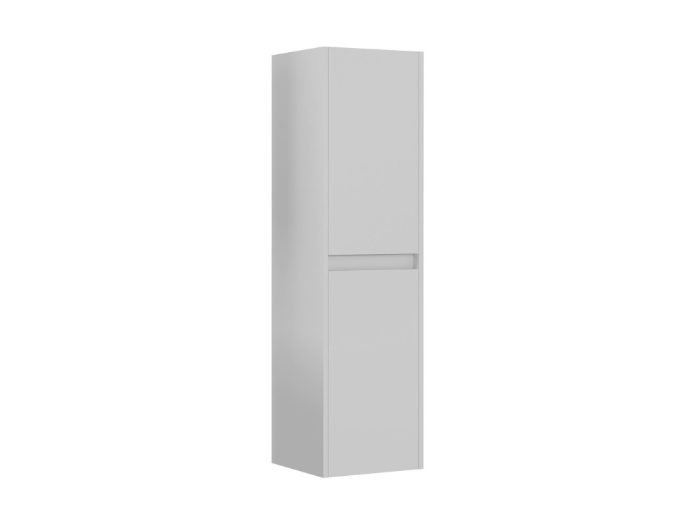 Armario de baño «Side 40» - 40 x 27 x 138 cm - Blanco mate