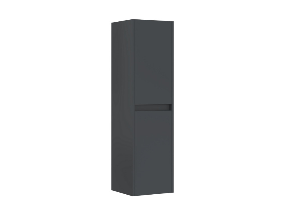 Armario de baño «Side 40» - 40 x 27 x 138 cm - Antracita mate