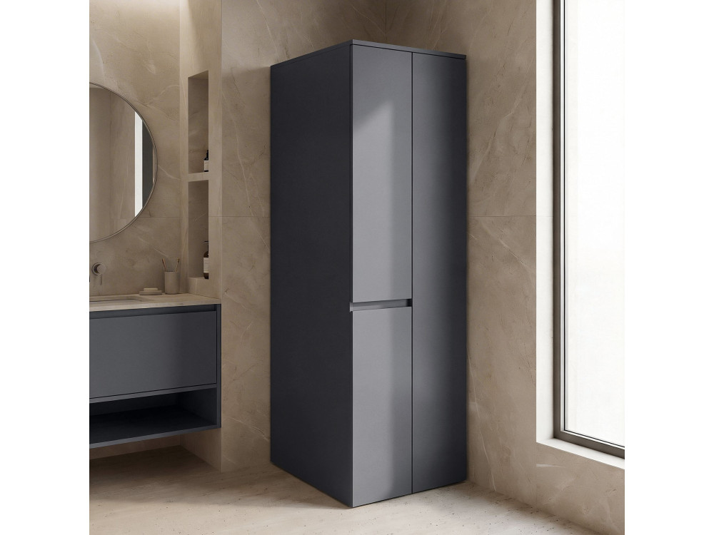 Armario de baño «Solis 60» -  cm - Antracita mate