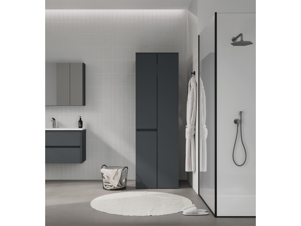 Armario de baño «Solis 60» -  cm - Antracita mate