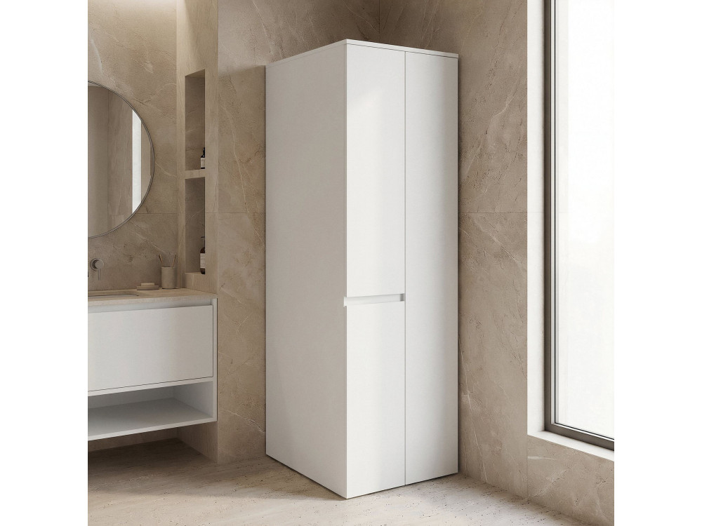 Armario de baño «Solis 60» -  cm - Blanco mate